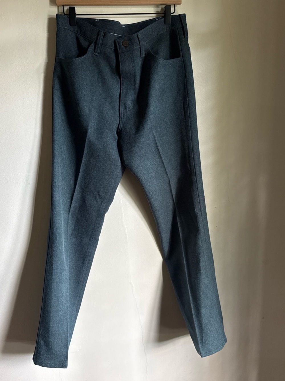 Vintage 80s/90s wrangler Men's Dark Teal Straight-Leg pant